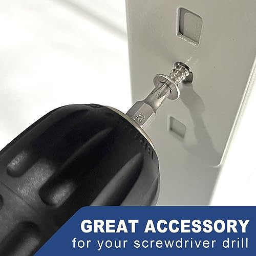 20-Piece T25 Torx Bit Set, Premium S2 Alloy Steel 1-inch Long Screwdriver Insert Bits Hex Shank with Quick Release Slot