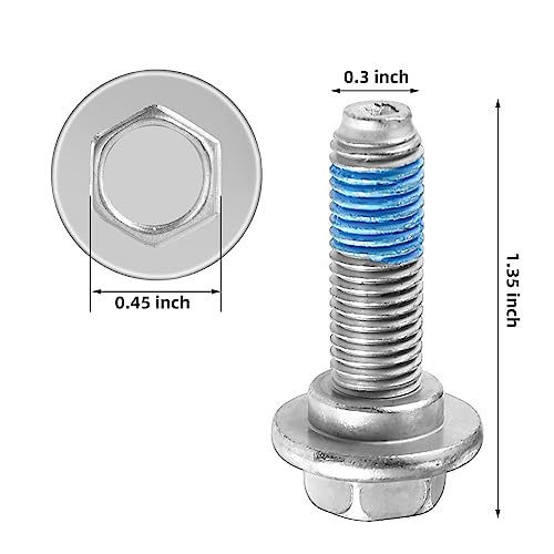 Washer Washplate Screw for Whirlpool W11050804 – Stainless Steel Replacement