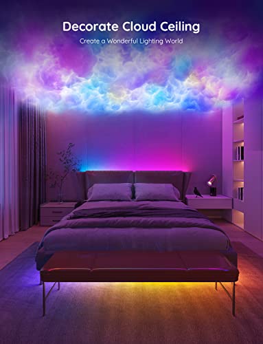 Govee 16.4ft RGBIC LED Strip Lights for Bedroom App Control & Custom Effects
