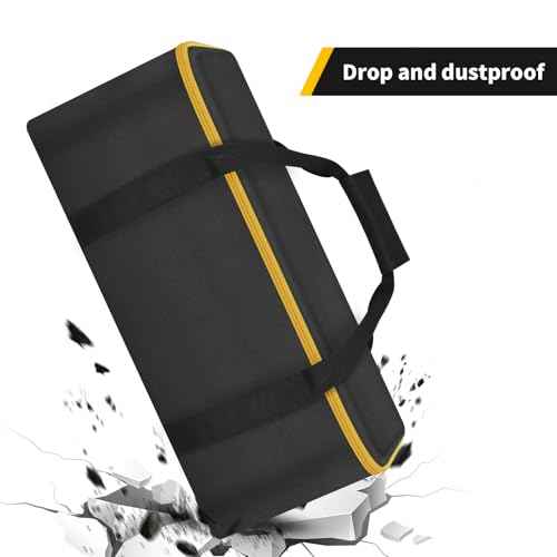 SAIKA Tool Bag for DEWALT ATOMIC 20V MAX 4-1/2"/ for DOVAMAN/for Worx WX439L/ for GALAX PRO Circular Saw Storage Organizer for Blade, Adapter, Blade Wrench, and Rip Guide£¨Case Only£©