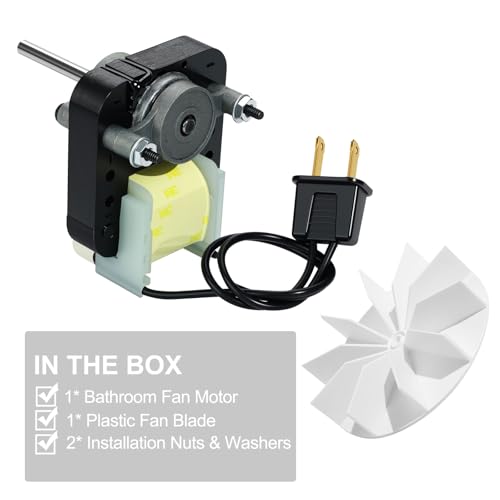 Universal Bathroom Exhaust Fan Motor Kit for Nu-Tone & Broan - Easy DIY Replacement