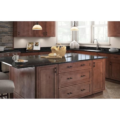 Franklin Brass Adjusta-Pull Francisco (5-Pack) Adjustable Drawer Pulls/Cabinet Handles 1-3/8" to 4" Hole Center Matte Black Hardware Kitchen Door, Drawers, Dressers, Furniture P44364-FB-B