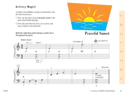 Faber Piano Adventures Primer Level Technique & Artistry Book for Early Piano Learning