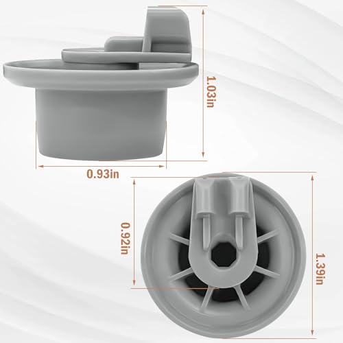 CG 10016657 Bosch Dishwasher Lower Rack Wheel Kit (4 Pack) – Extended Lower Rack Wheels