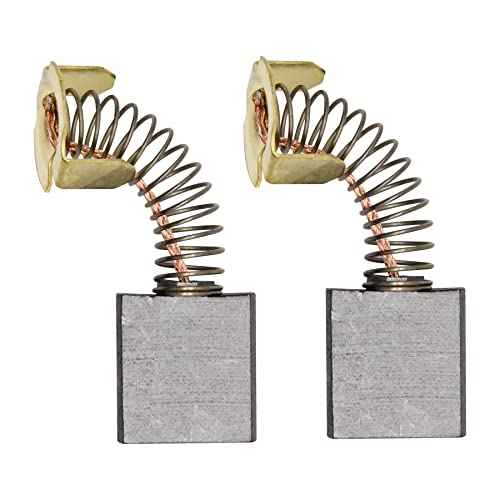 (2 Pack 816768 Carbon Brush Compatible with Ridgid R4510 R45101 / TS2400LS TS2410LS Table Saw, Craftsman Miter Saw