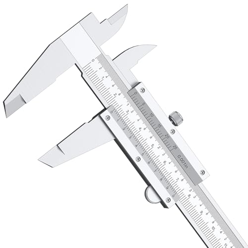 HDLNKAK 6 inch/150mm Vernier Caliper Measuring Tool, 6" Non Digital
