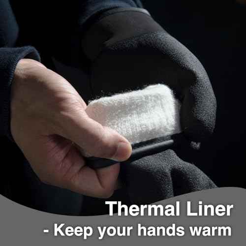 KAYGO Winter Waterproof Thermal Work Gloves, Double Latex Coated, Insulated Warm Liner For Cold Weather, KG145