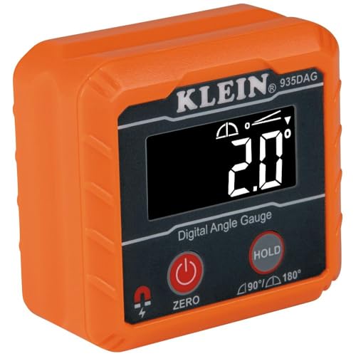 Klein Tools Digital Electronic Level & Angle Gauge - Magnetic, 0-180°