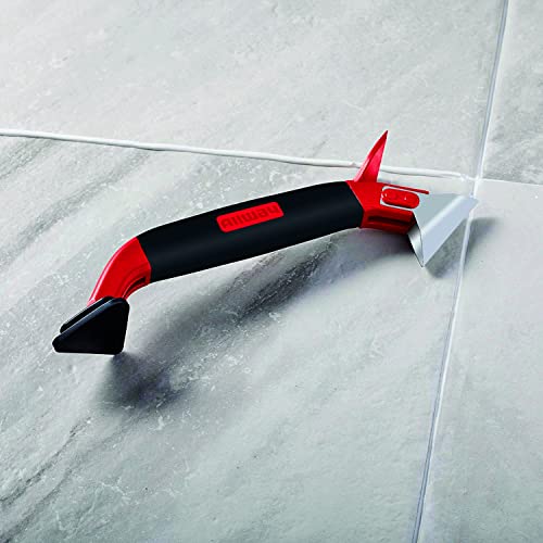 ALLWAY CT31 3-in-1 Caulk Tool for Removal & Application - Caulk Smoother & Remover