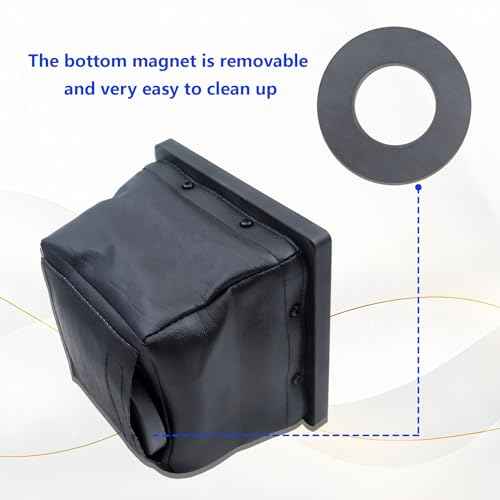Dirt Bag Electrical Drilling Catcher Bag for Magnetic Metal Shavings on Electrical Panels