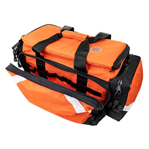 Medical Trauma Bag for EMT Paramedic First Responder Emergency Supplies Orange