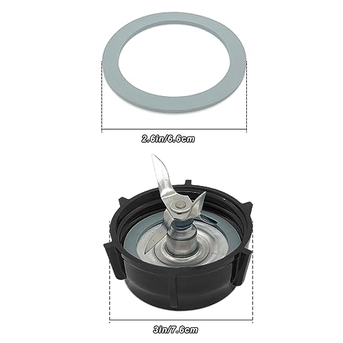 Oster Blender Replacement Parts Kit - 4-Point Ice Crushing Blade, Jar Base & Gasket Seal