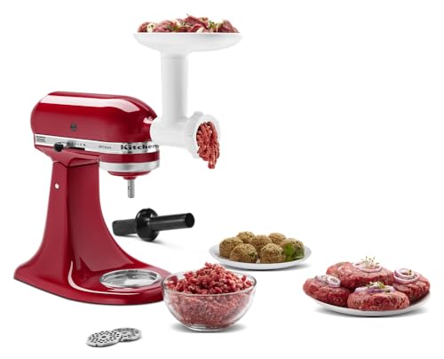 KitchenAid KSMFGA Food Grinder Attachment for All KitchenAid Stand Mixers - One Size