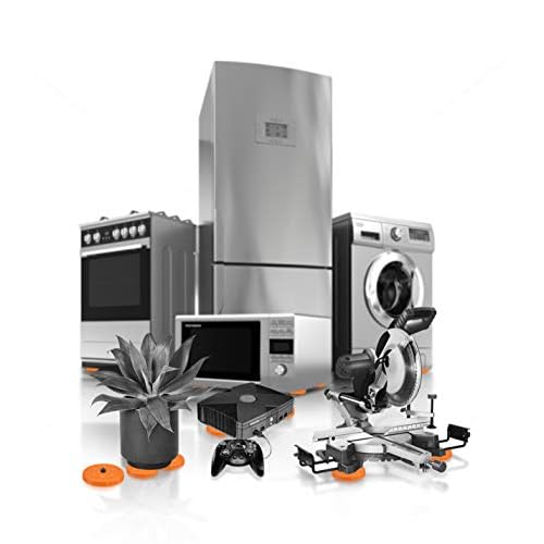 Slipstick CB700 Universal Bench Grippers with Non Slip Grip Surface for Woodworking, Painting, Leveling, Raising, & Supporting (Set of 8 Stackable Grippers) 2-3/4¡± Round x ¨ö¡± Tall - Orange