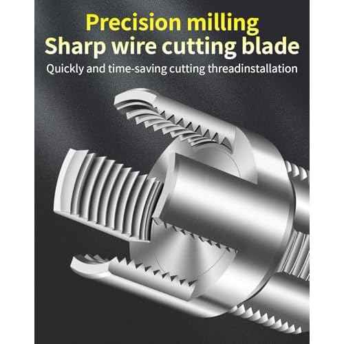 Internal & External Pipe Threading Tool, PVC Pipe Threader, Pipe Threading Tool, 1/2'' 3/4'' Dies Electric Drill Compatible for Home Repair (2PCS) (1/2£¨DN15))