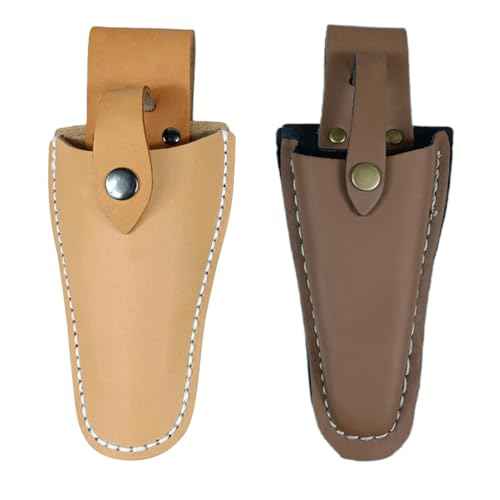 2pcs Pruner Holster,Pliers Holster with Snap Gardening Case Pouch Bag,Gardening Scissors Tool Holder for Garden Shears, Tool Pliers, Pruning Knife Belt Cover
