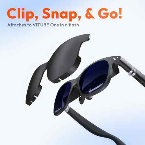 VITURE Pro/One/One Lite XR Glasses Lens Shade, Block Out All Ambient Light, Easy to Attach