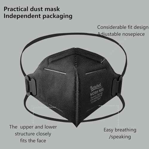 N95 NIOSH Approved Mask Particulate Respirators,N95 Face Masks Respirators, Individually Wrapped