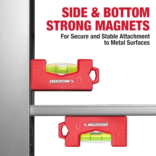 Arrow 3-Inch Magnetic Small Level with Side & Bottom Magnets