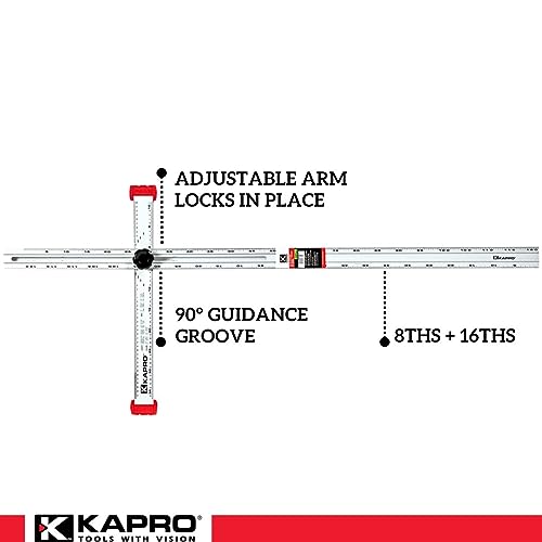 Kapro 317 Adjustable Drywall T-Square - 48"