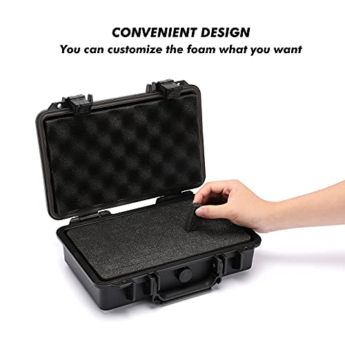 CASOMAN 11.5 Inch IP67 Waterproof Explosion-Proof Box with Customizable Foam