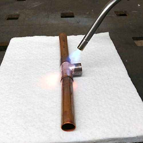 Lynn Manufacturing Flame Guard, 2100F Ceramic Fiber Alternative Blanket with Heavy Foil ? 12¡± x 10¡± x ¨ö¡±, 9351