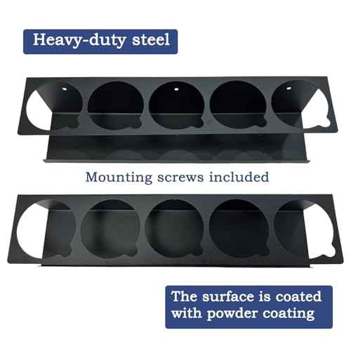 Spray Can Holder Organizer Aerosol Can Rack Wall Mount Spray Paint Storage Fit For Garage And Workspace (Pack of 2)