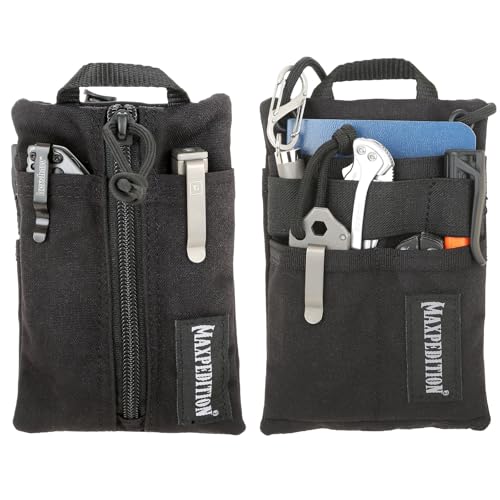 Maxpedition Platy Pocket Organizer - Compact EDC Tool Pouch with Molle and YKK Zippers