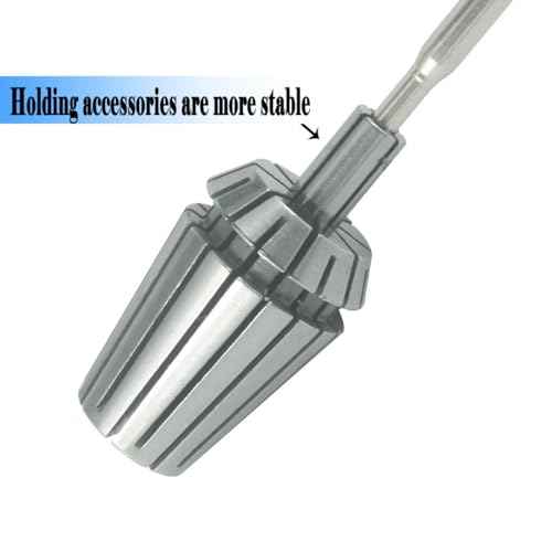 ?????? ???? 5 Pieces Collet Adapter Die Grinder Chuck Driver Adapter 1/4" to 1/8" CNC Engraving Bit Router Converter for Engraving Milling Machine Tool