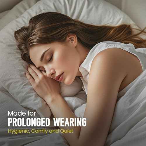 Ear Plugs, Medical Grade Silicone Ear Plugs for Sleeping, 25dB Ear Plugs for Noise Cancelling, 1g Extra-light Weight Earplugs, Auto-Adjustable C-shaped Ear Plugs, Prolonged Wearing, Sleeping, DCSIMASI