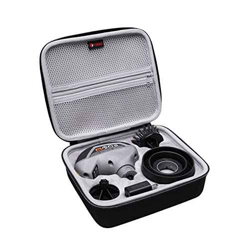 XANAD Hard Case for Dremel Versa Cleaning Tool- Grout Brush- Bathroom Shower Scrub- Kitchen & Bathtub Cleaner - Travel Carrying Storage Bag