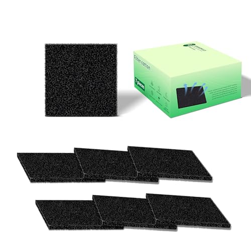 4.5in Charcoal Filter Pack for Trash Bins & Compost Pails – 7 PC