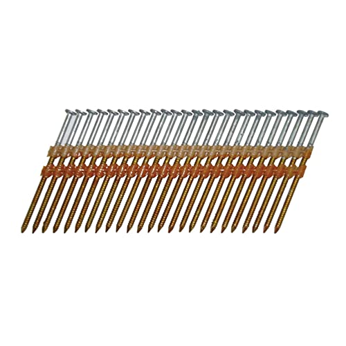 Metabo HPT 21° Ring Shank Framing Nails 2 Inch x 0.113 Inch, Full Round Head, Galvanized, 1,000 Count, Model 20171SHPT - No Size