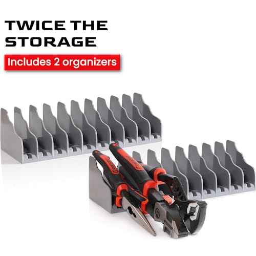 Plier and Wrench Organizer Rack (2 Pack)