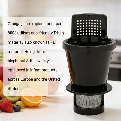 Casmer Omega 8006 Juicer Parts Kit — Includes Screen & Auger for 8003-8007 (Variation 2)