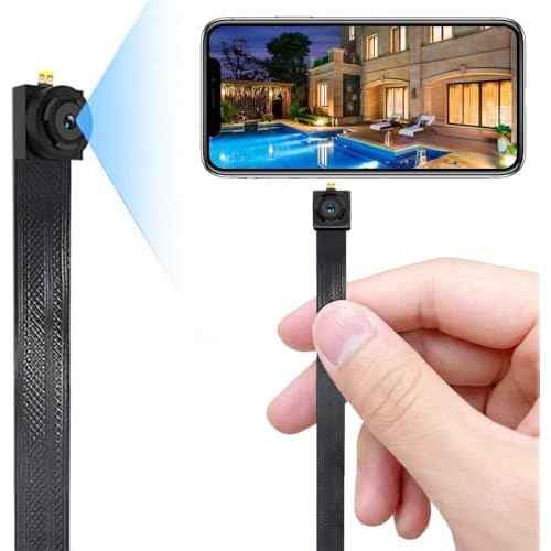 Indoor Surveillance Camera£¬WiFi Camera, HD 4K Camera DIY Module for Home¡¢Office Security - Black