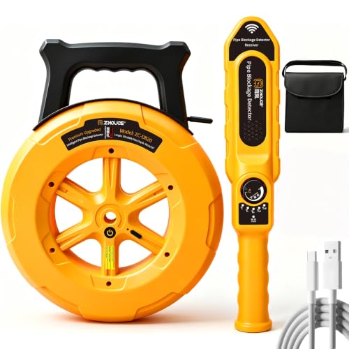 ZC-D820 Underground Pipe Locators,66ft Buried Water Line Detector