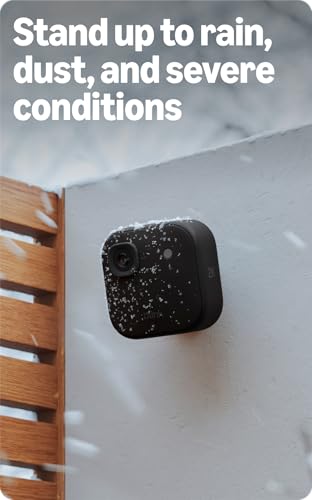 Blink Outdoor 2K+ Wireless Security Camera - Black Add-On Model, Enhanced Video & Audio