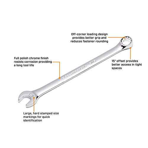 GEARWRENCH Long Pattern Combination Wrench 13/16", 12 Point - 81661