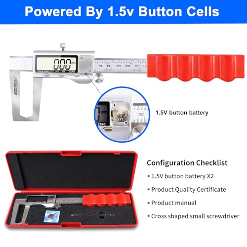 Disc Brake Rotor Micrometer,Digital Caliper Measuring Tool for