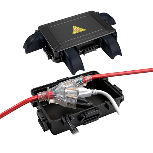 Small Outdoor Electrical Box IP54 Waterproof Extension Cord Cover - 1 Pack