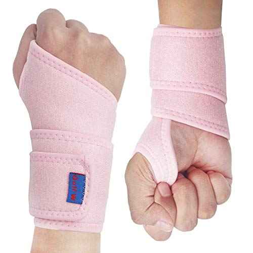 2Pack Version Profession Wrist Support, Adjustable Strap Reversible Wrist Brace for Sports Protecting/Tendonitis Pain Relief/Carpal Tunnel/Arthritis/Injury Recovery, Right&Left
