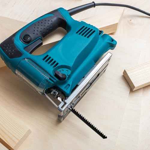 5 Pcs T344D T-Shank Jigsaw Blades 6 Inch Long Jigsaw Blades Multi-Purpose High Carbon Steel Jigsaw Blades for Quick Cutting Wood Plywood Hardwood Plastic Metal