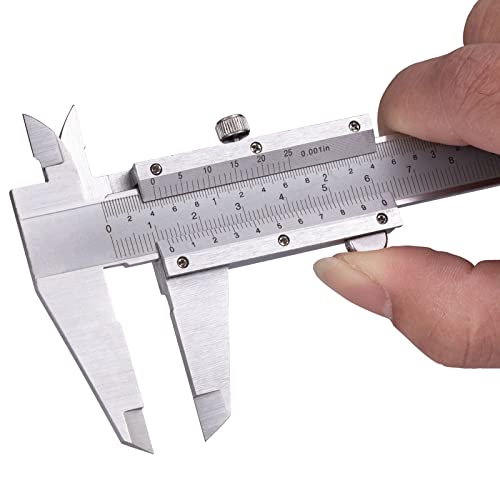 Spurtar 6 Inch/150mm Vernier Caliper Measuring Tool - Non-Digital