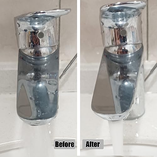 BOETOADG 4-Pack M16.5 Faucet Aerator Replacement with Key - Kitchen & Bathroom Sink Filter, 1.2GPM