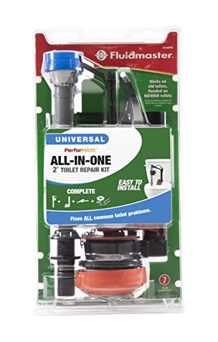Fluidmaster PerforMAX Universal Toilet Repair Kit 1 Pack with 2-Inch Valve