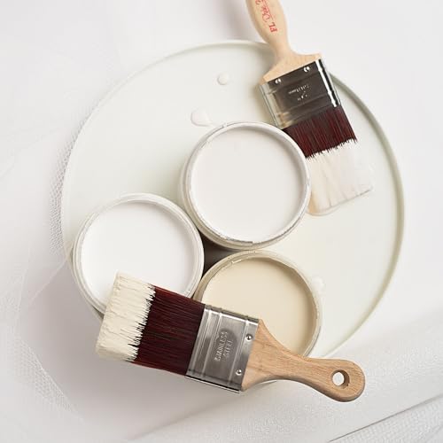 Dixie Belle Cotton Chalk Mineral Paint 8oz - Matte White Furniture & DIY