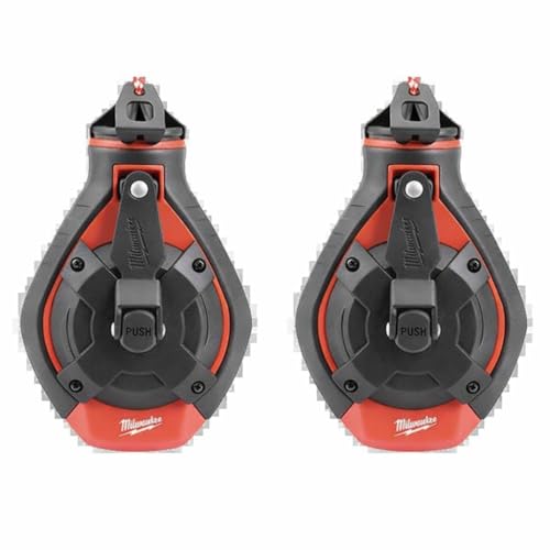 Milwaukee 48-22-3980 Chalk Reel Kit, 100 ft, 2-Pack
