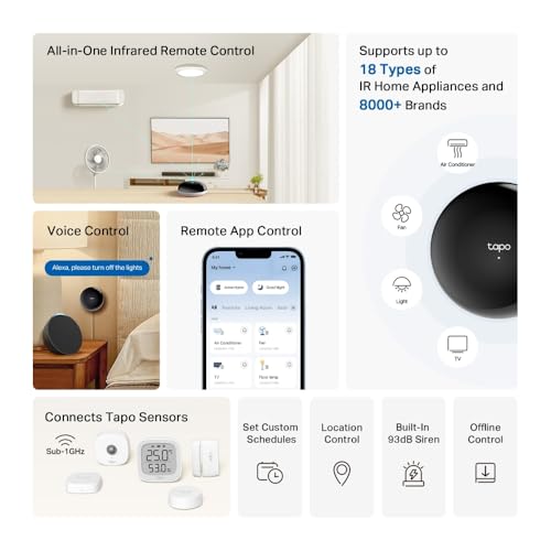 Tapo H110 IR & IoT Hub with Chime - Matter-Certified Universal Remote Control