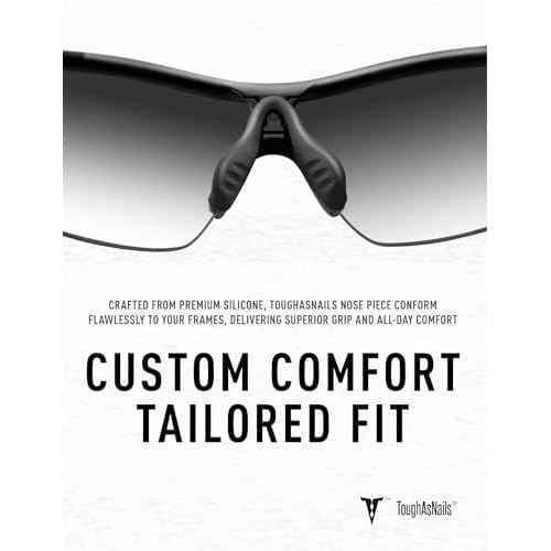 ToughAsNails Replacement Nose Pads for Oakley Radar Path/RadarLock Path/Radar EV Path/Radar EV Path XS Series-Standard Fit